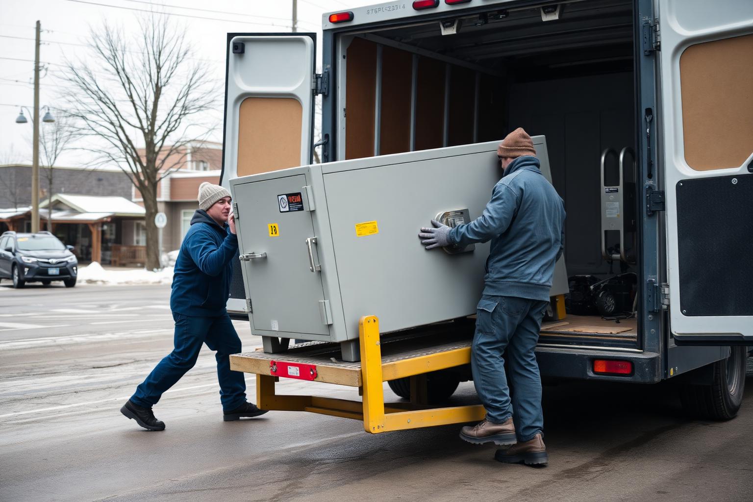 Levage et transport, par tous les temps canadiens.